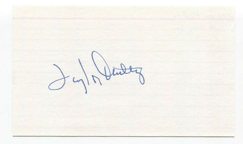 Taylor Phillips Signed 3x5 Index Card Baseball Autographed Signature