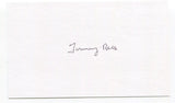 Tommy Reis Signed 3x5 Index Card Autographed MLB Baseball Philadelphia Phillies