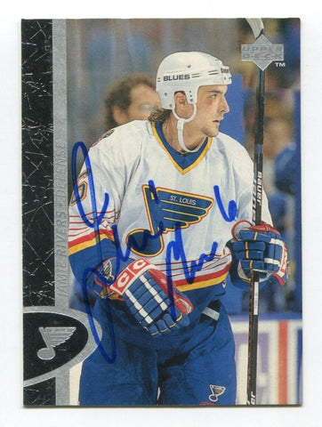 1996 Upper Deck Jamie Rivers Signed Card Hockey OHL Autograph AUTO #145