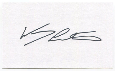 Woody Austin Signed 3x5 Index Card Autographed Signature PGA