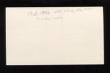 Babe Phelps Signed 3x5 Index Card Signature Autographed Baseball Player