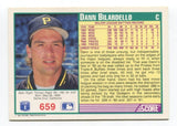 1991 Score Dann Bilardello Signed Card Baseball Autograph AUTO #659