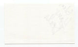 Gary Beals Signed 3x5 Index Card Autographed Signature Canadian Idol Singer