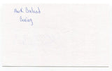 Mark Breland Signed 3x5 Index Card Autographed 1984 Boxer Olympic Gold