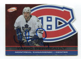 2001-02 Pacific Atomic Yanic Perreault Card Hockey AUTO #52 Montreal Canadians