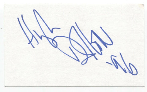 Headstones - Hugh Dillon Signed 3x5 Index Card Autographed Signature Band