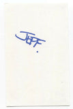 Helix Jeff "Stan" Fountain Signed 3x5 Index Card Autographed Signature
