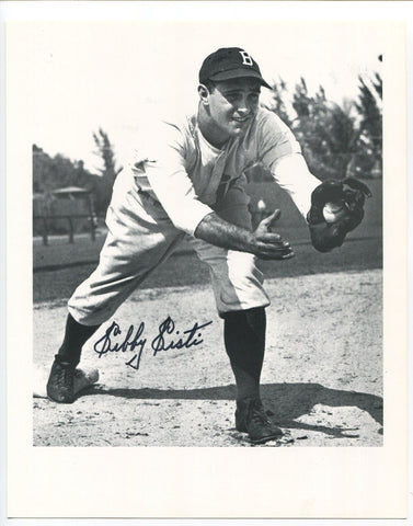 Sibby Sisti Signed 8x10 Photo Autographed Baseball Signature