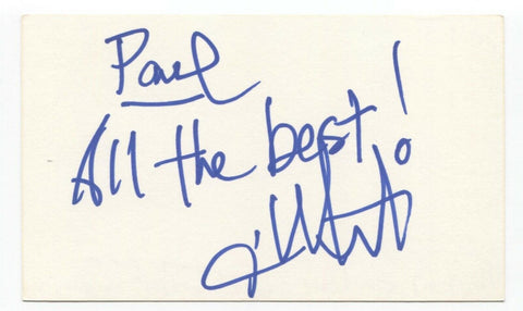 Lisa Merchant Signed 3x5 Index Card Autographed Signature Comedian Actress