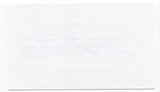 Fred Marra Signed 3x5 Index Card Autographed Cold War Spy Scientist Hexagon
