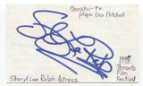 Sheryl Lee Ralph Signed 3x5 Index Card Autographed Signature Actress Wicked