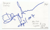 Denyce Graves Signed 3x5 Index Card Autographed Signature Opera Singer