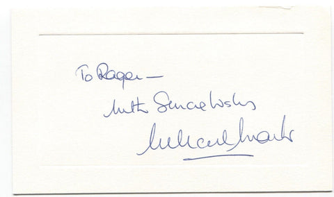 Millicent Martin Signed Card Autographed Signature English Actress