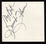 Gennifer Flowers Signed Book Page Cut Autographed Cut Signature 