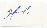 Ours - Dave Milone Signed 3x5 Index Card Autographed Signature Band