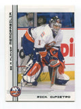 2000 ITG Be A Player Rick DiPietro Signed Card Hockey NHL Autograph AUTO #497