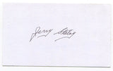 Jerry Staley Signed 3x5 Index Card Autographed MLB Baseball St. Louis Cardinals