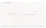 Louise Fletcher Signed Index Card Autographed Actress Star Trek: Deep Space Nine