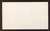Jigger Statz Signed 3x5 Index Card Vintage Autographed Baseball Signature