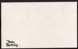 Tony Randall Signed Index Card Signature Vintage Autographed AUTO 