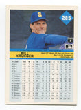 1992 Fleer Bill Krueger Signed Card MLB Baseball Autographed #285