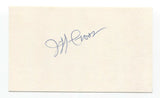 Jeff Cross Signed Index Card Autographed Baseball 1946 St Louis Cardinals