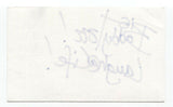 Big Daddy Tazz Signed 3x5 Index Card Autographed Signature Comedian Comic Actor