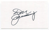 Don January Signed 3x5 Index Card Autographed Golf PGA Championship 1967