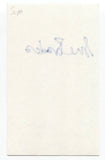 Sue Brooks Signed 3x5 Index Card Autographed Signature Australian Film Director