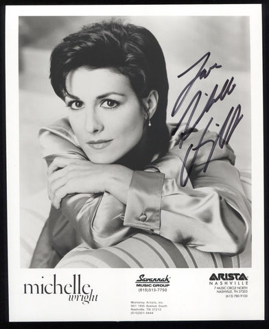 Michelle Wright Signed 8x10 Photo Autographed Photograph Vintage Signature