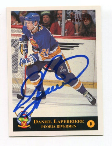 1994 Classic Prospects Daniel Laperriere Signed Card Hockey Autograph AUTO #184