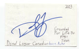 Donal Logue Signed 3x5 Index Card Autographed Signature Actor Vikings