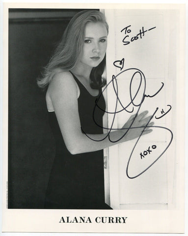 Alana Curry Signed 8x10 Photo Vintage Autographed Actress Terminator