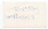 Mecca Normal - Jean Smith Signed 3x5 Index Card Autographed Signature