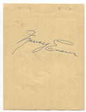 Nancy Evana Signed Album Page Autographed 1948 Signature