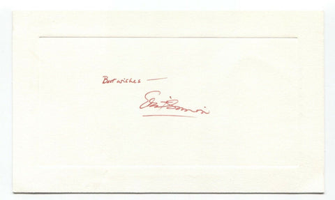 Edith Simon Signed Card Autographed Signature Author Artist