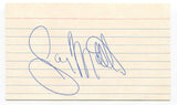 Gary Mathews Signed 3x5 Index Card Autographed MLB Baseball San Francisco Giants