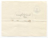 Jo Grimond Signed Card and Vintage Photo Autographed Signature 