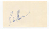 Bill Skowron Signed 3x5 Index Card Autographed MLB Baseball New York Yankees