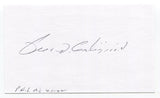 Fred Caligiuri Signed 3x5 Index Card Autographed Baseball Philadelphia Athletics