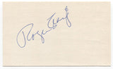 Roger Craig Signed 3x5 Index Card Baseball Autographed Signature Brooklyn Dodger