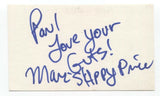 Marc Price Signed 3x5 Index Card Autographed Signature "Skippy" Family Ties