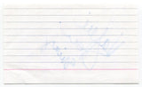 Valerie Stanois Signed 3x5 Index Card Autographed Actress Rock of Ages