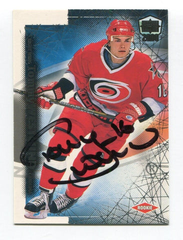 2000 Pacific ICE Tommy Westlund  Signed Card Hockey NHL Autograph AUTO #45