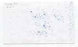 Pat Gillick Signed 3x5 Index Card Baseball Hall of Fame Autographed HOF