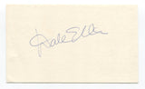 Dale Ellis Signed 3x5 Index Card Autographed Basketball Seattle SuperSonics