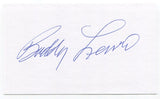 Buddy Lewis Signed 3x5 Index Card Autographed MLB Baseball Washington Senators