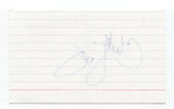 Chuck Swirsky Signed 3x5 Index Card Autograph NBA Basketball Bulls Sportscaster