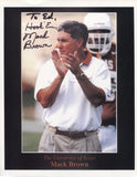 Mack Brown Signed 8x10 Photo College NCAA Football Coach Autograph Texas