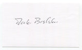 Dick Bokelmann Signed 3x5 Index Card Autographed Football NFL Dallas Cowboys